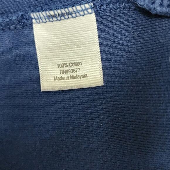 St. Johns bay Navy Blue Crew Neck Short Sleeve T-shirt Women's Size Medium - Picture 5 of 9